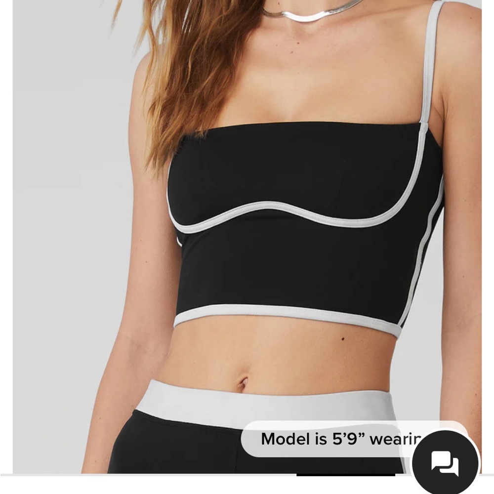 Alo Yoga Airbrush Streamlined Bra Tank